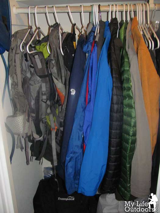 Gear Closet Organization My Life Outdoors