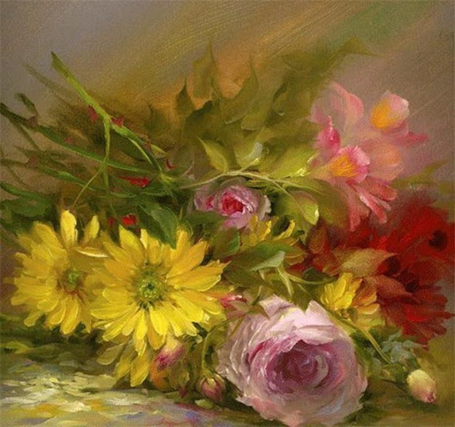 Maher Art Gallery Gary Jenkins American floral painter