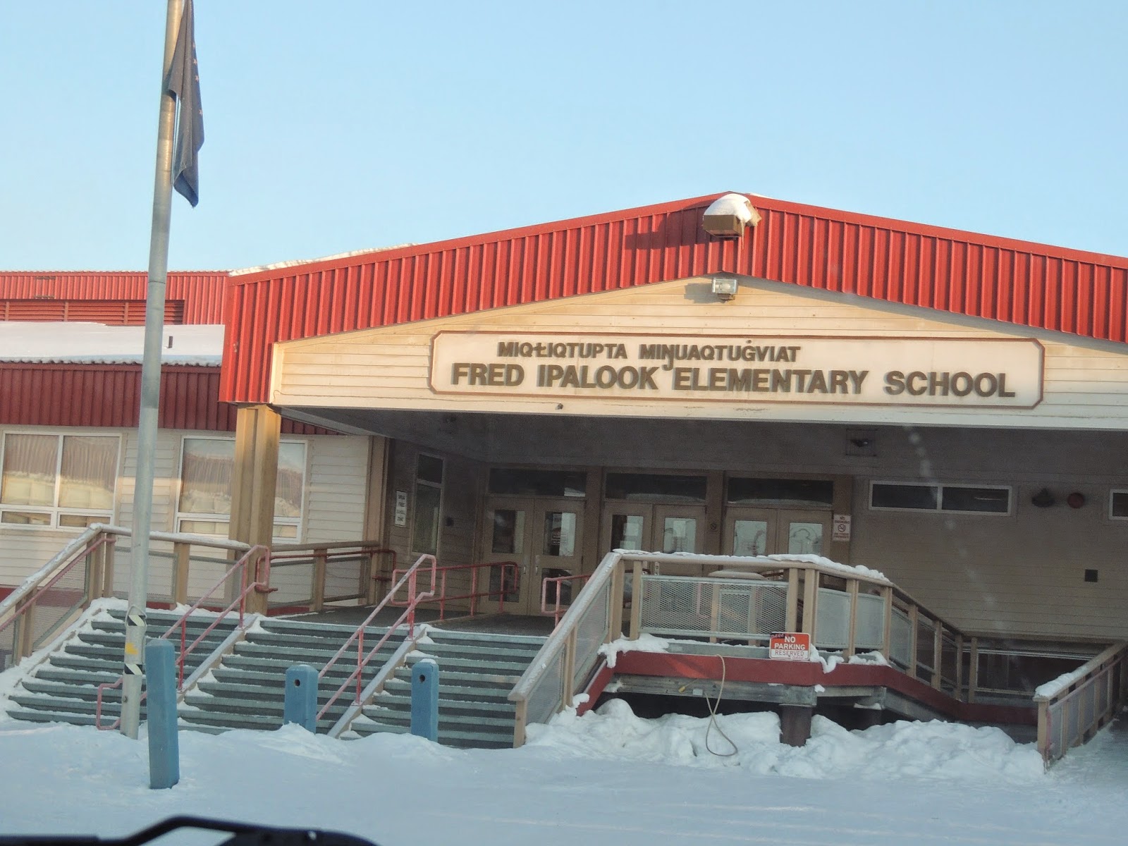 Student Teaching in Barrow, Alaska First Day of School!