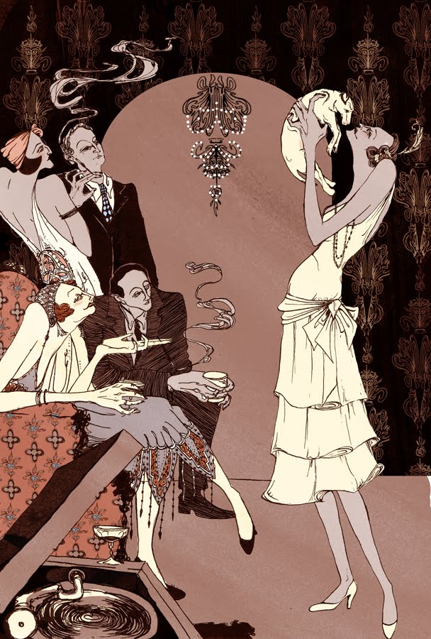 Kate Baylay Illustration The Great Gatsby