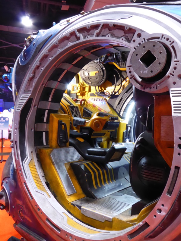 Guardians of the Galaxy spacepod interior detail Guardians of the Galaxy spacepod interior detail