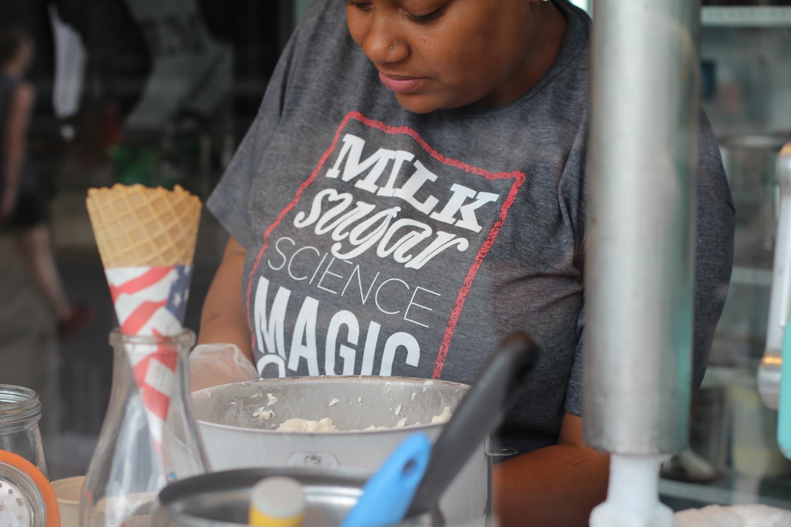 Churn2, Liquid Nitrogen Ice Cream Harvard Square Memosne