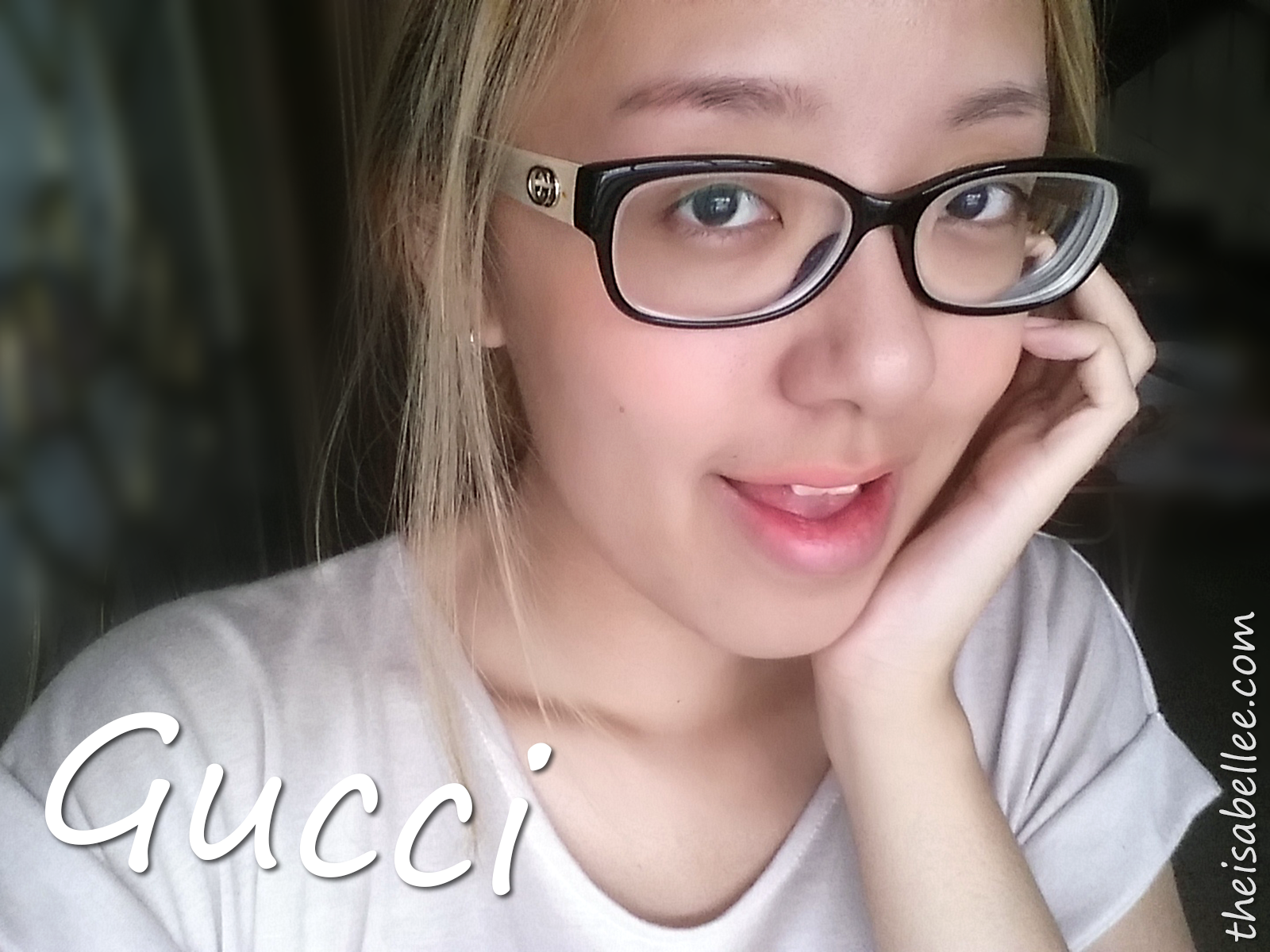 Isabel Lee Malaysian Beauty & Lifestyle Blogger My Gucci Glasses