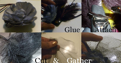 DIY Hat Headdress Feathers