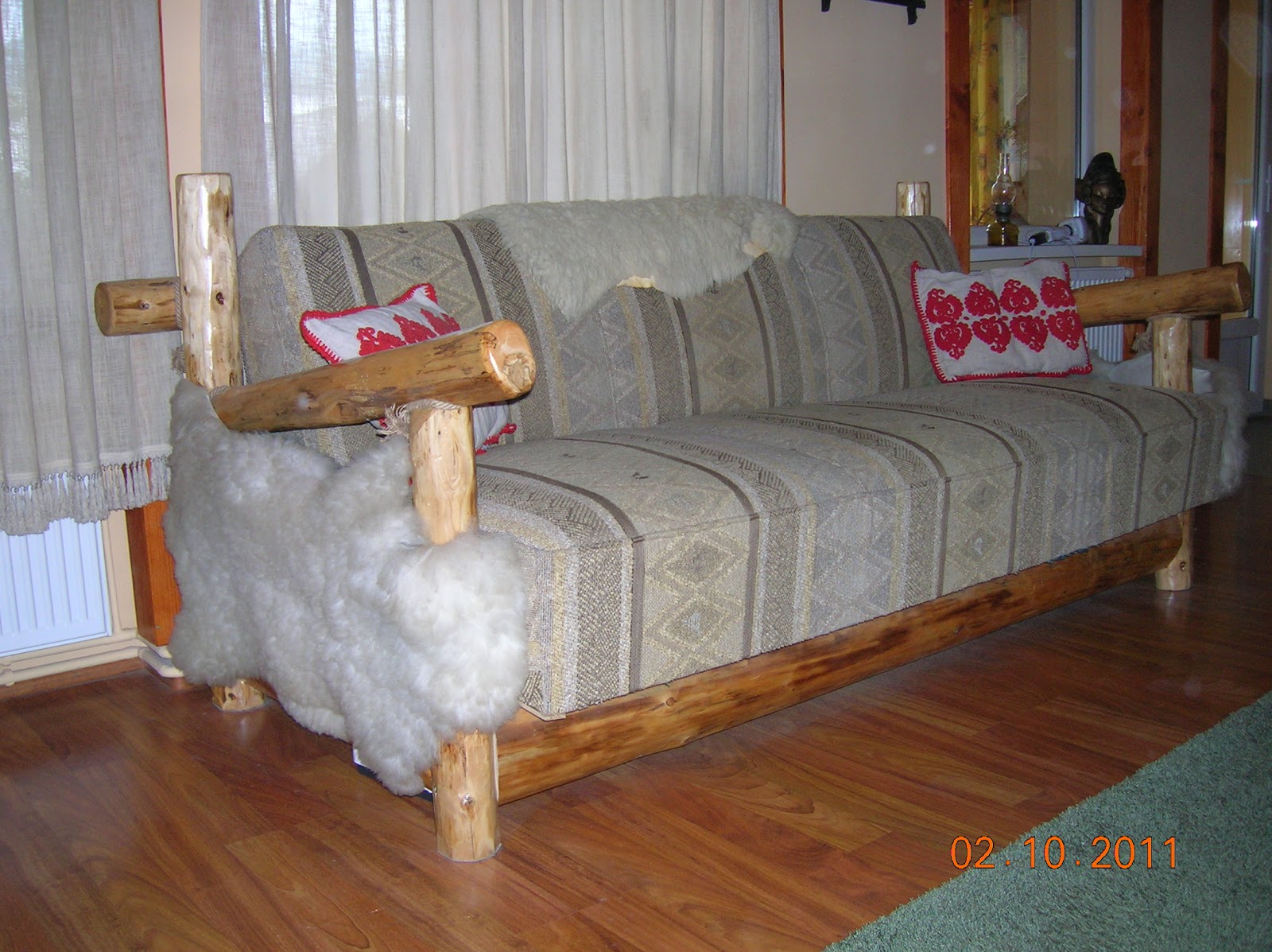 Canapea Rustica Model Extensibil C 232 Ext 2 883 Lei