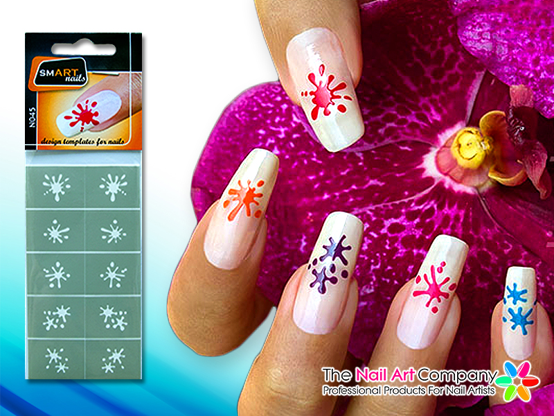 2. Stencils for Nails - wide 5