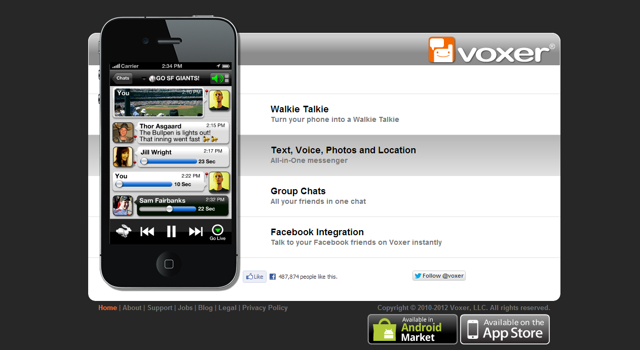 The Innovative Company Voxer, the Walkie Talkie App for Your Smartphone
