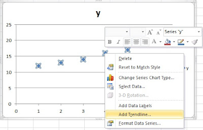 Bagaimana Cara Membuat Persamaan Garis Linear Pada Grafik di Microsoft Excel Bagaimana Cara Membuat Persamaan Garis Linear Pada Grafik di Microsoft Excel