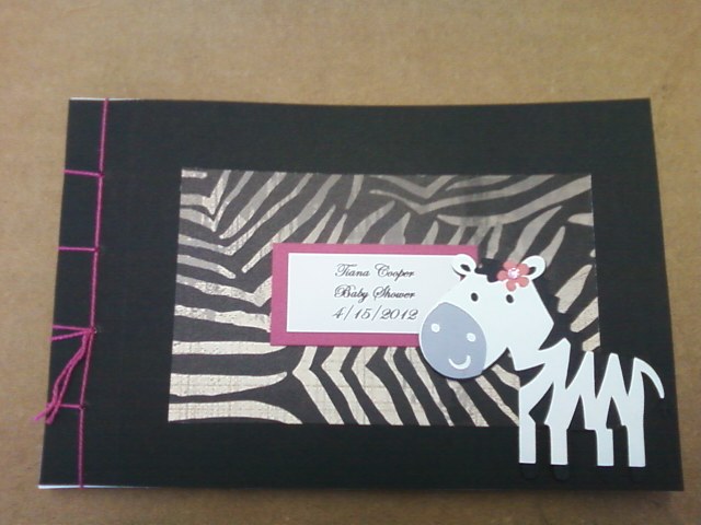 The zebra print paper comes from CTMH's collection called Roxie
