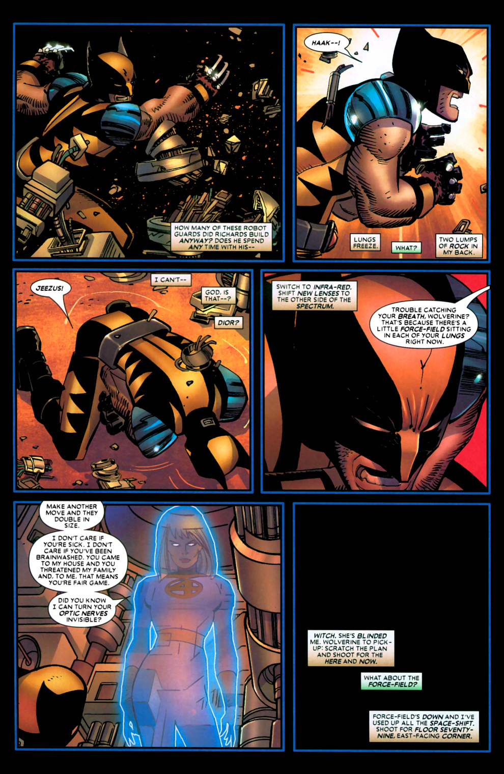 Read online Wolverine (2003) comic - Issue #22 - 17