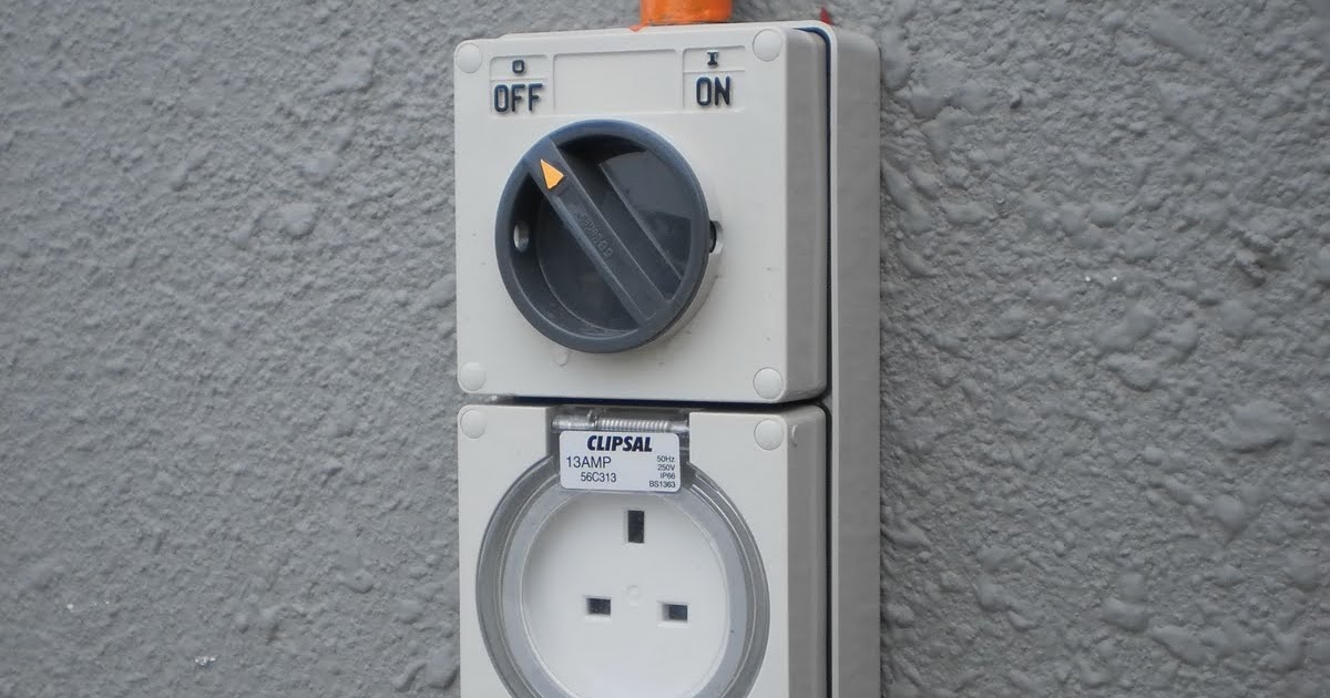 Electrical Installations Weatherproof socket outlets