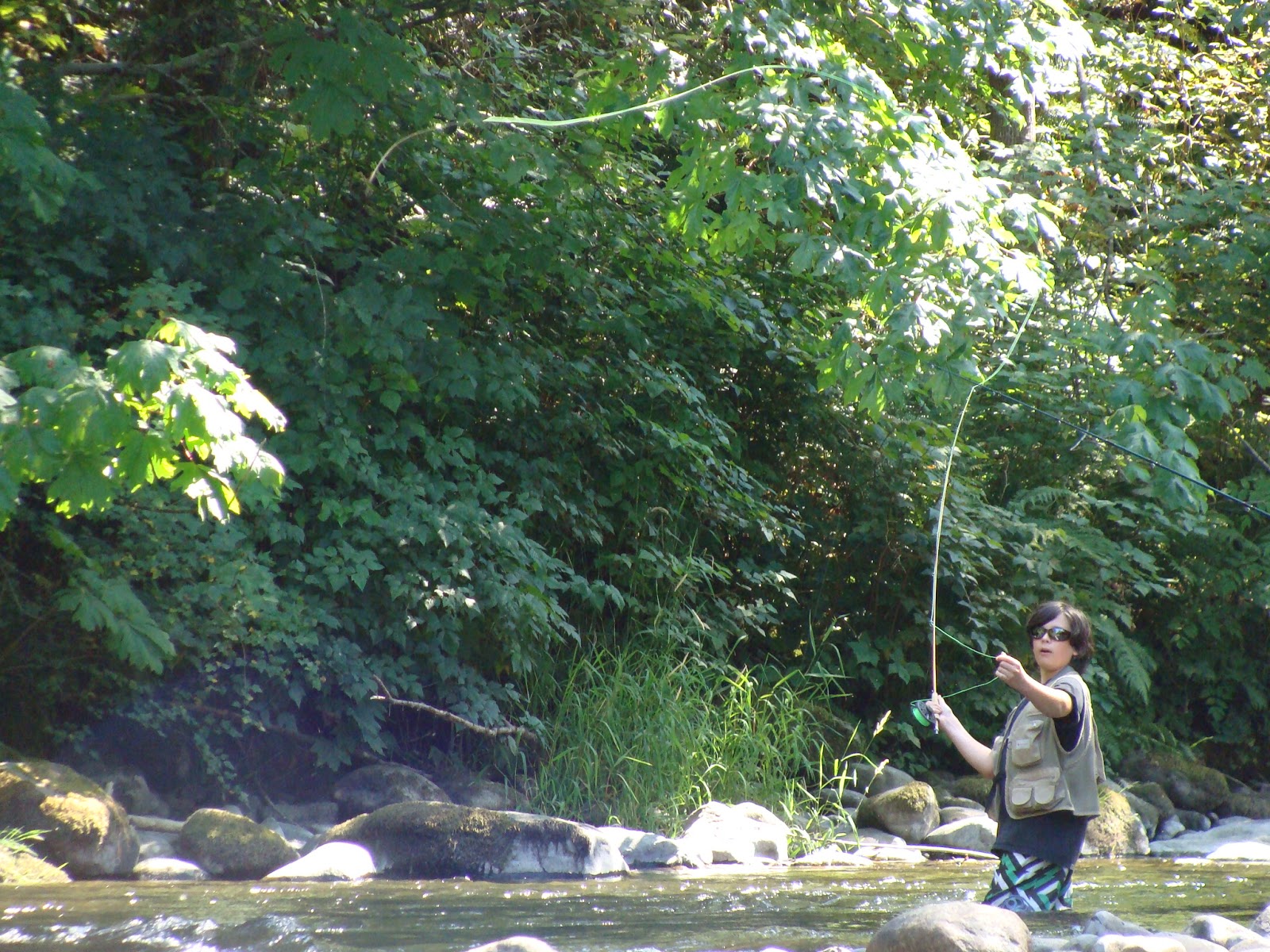 BC Oceanfront River Fishing Vancouver Island