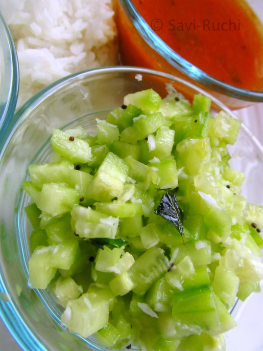 cucumber salad | southekai kosambari : a south indian cucumber salad 