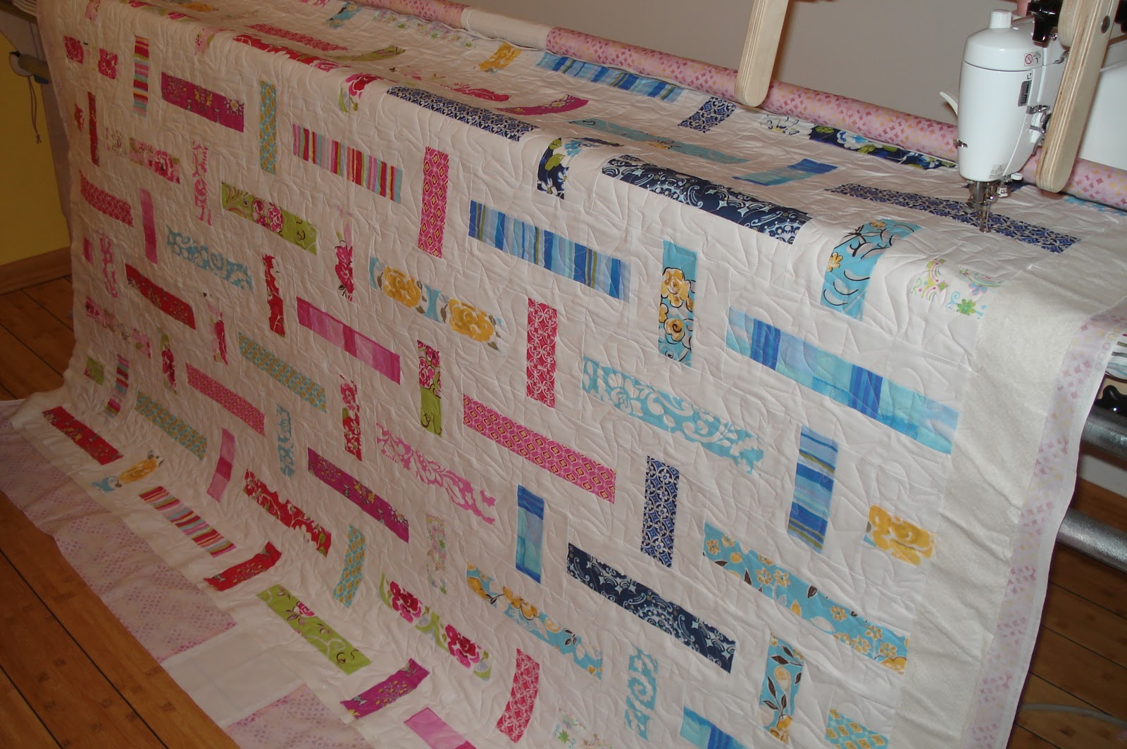 Paint Creek Quilt Lawn Chair quilt update