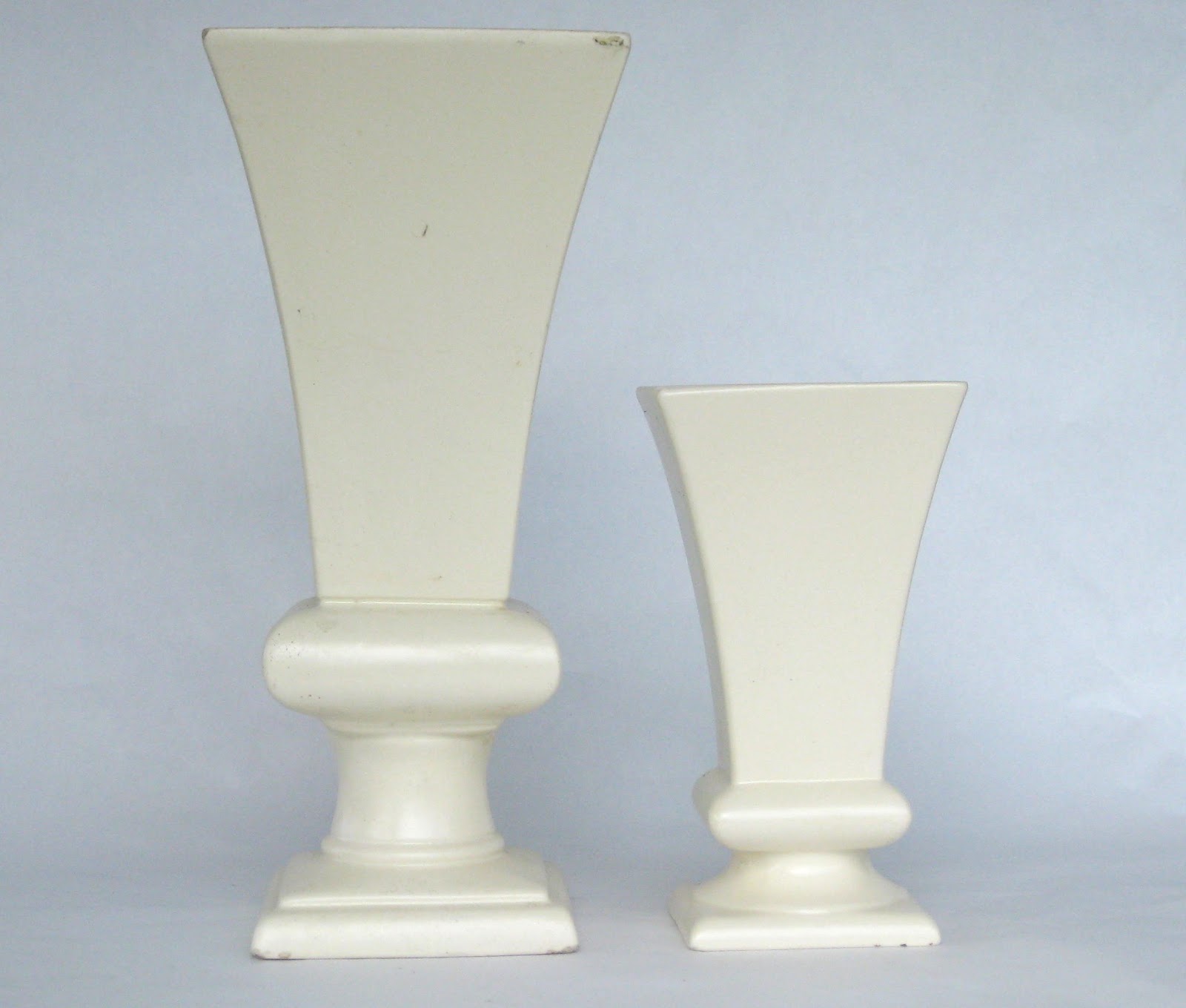 Pleasant Living MATTE WHITE POTTERY