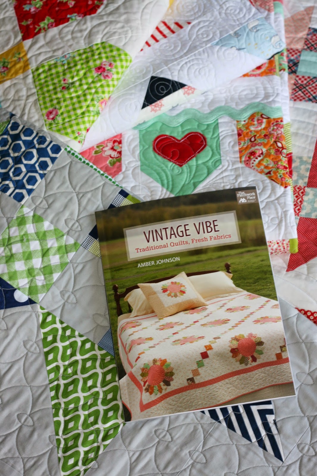 Gigi's Thimble My Book, Vintage Vibe Traditional Quilts, Fresh Fabrics