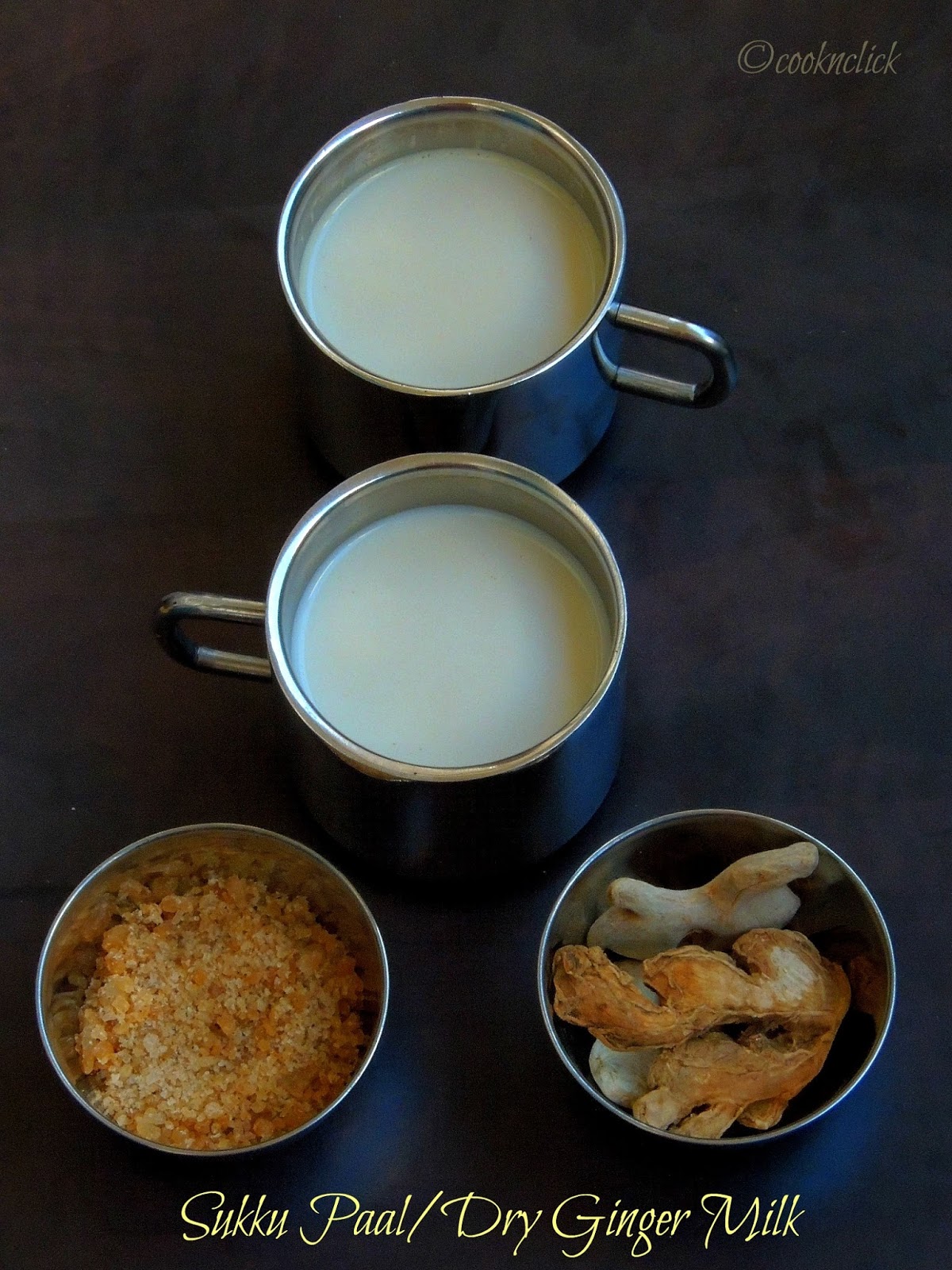 Sukku Paal/Dry Ginger Milk Cook N Click