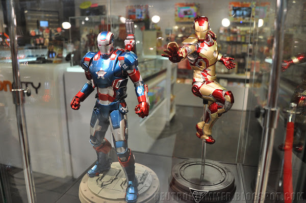 Iron Man 3 Hot Toys Collectible Figurines Exhibit by Action City