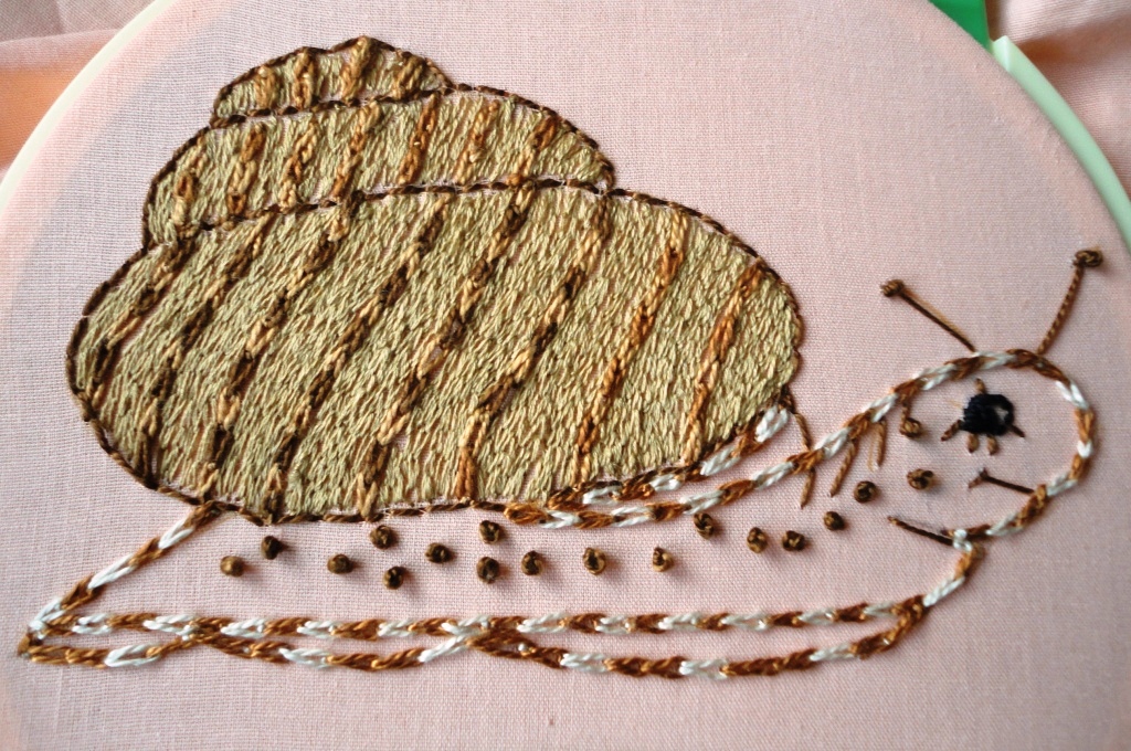 mycreations TAST week 46 Magic chain stitch.