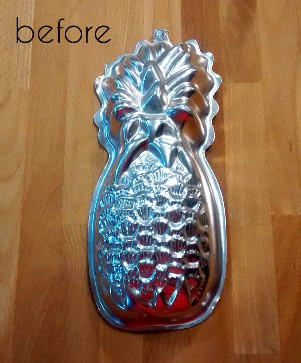 DIY Pineapple Mold Art