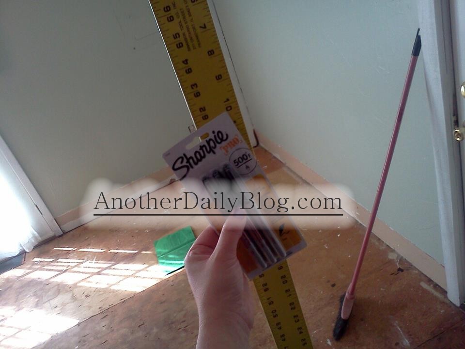 Another Daily Blog DIY How to Make Plywood Subfloor Look Like Wide