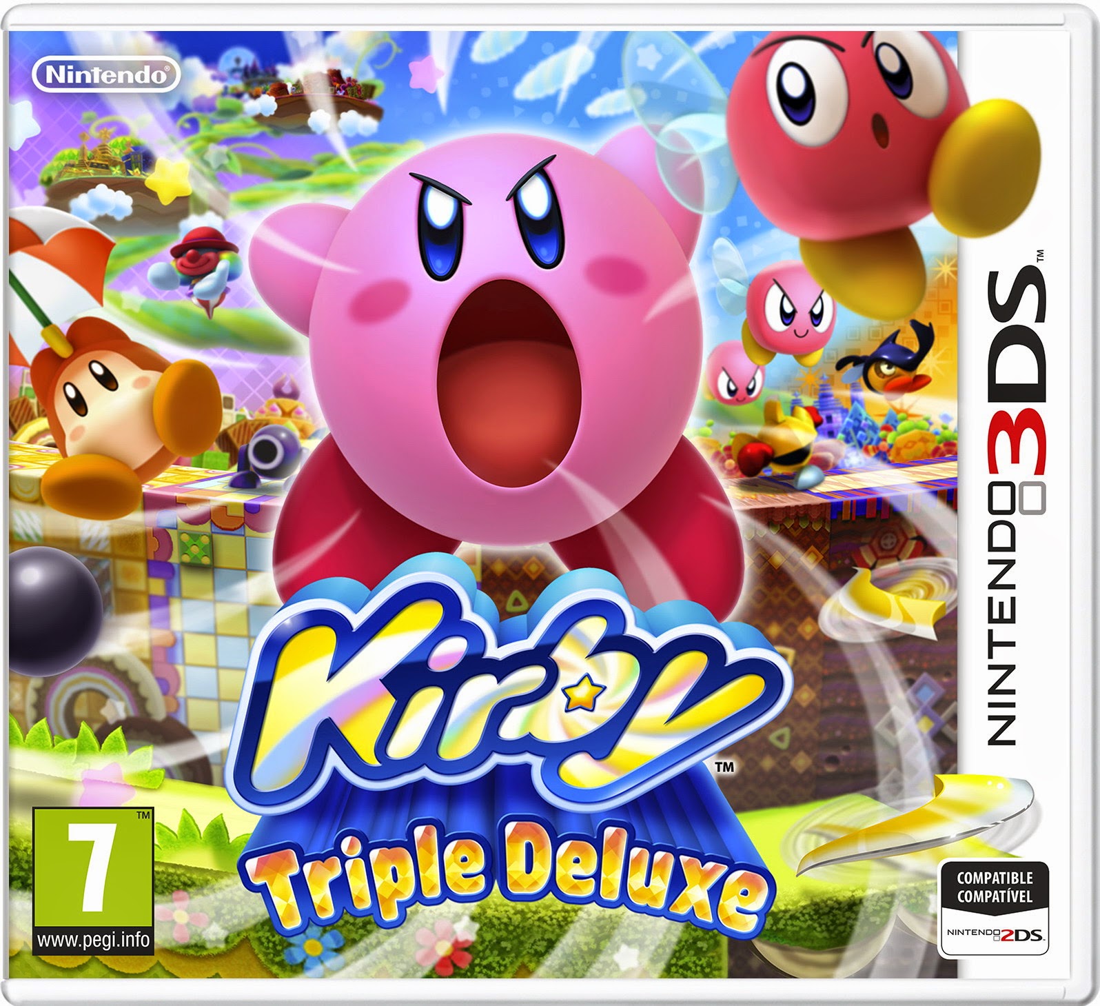 Kirby Triple Deluxe Meus Jogos