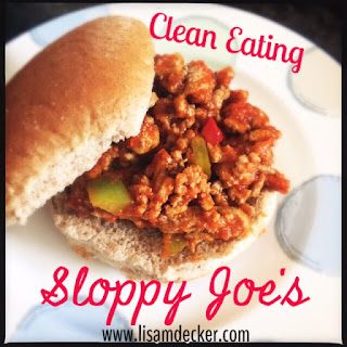 Clean Eating Sloppy Joe's, Clean Eating, Sloppy Joe's, Meal Planning, Healthy Dinner Recipes