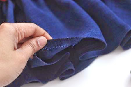 How to finish hem of cirlce skirt
