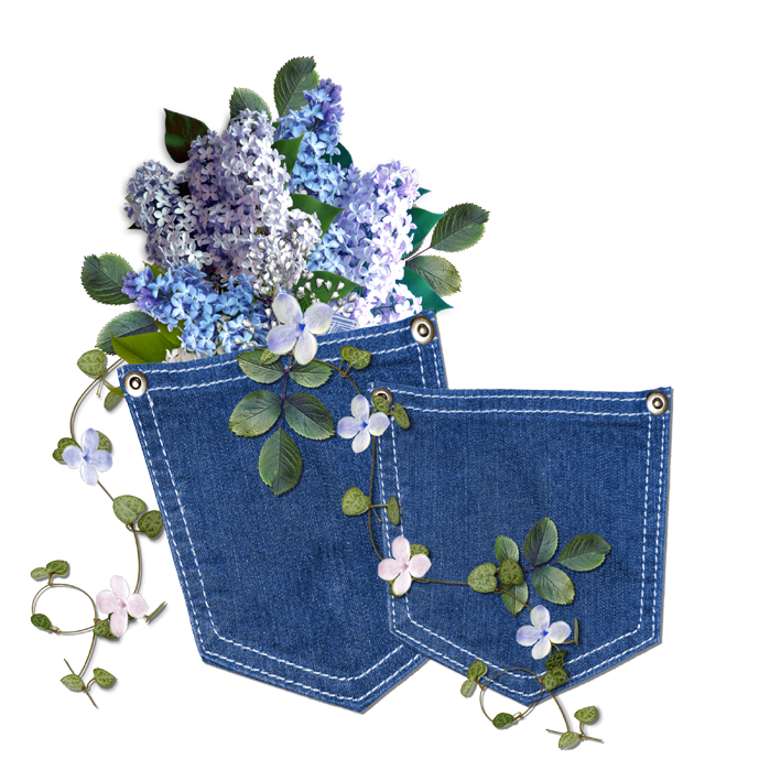 Cheyokota Digital Scraps Country Wedding Lilac Freebie Cluster