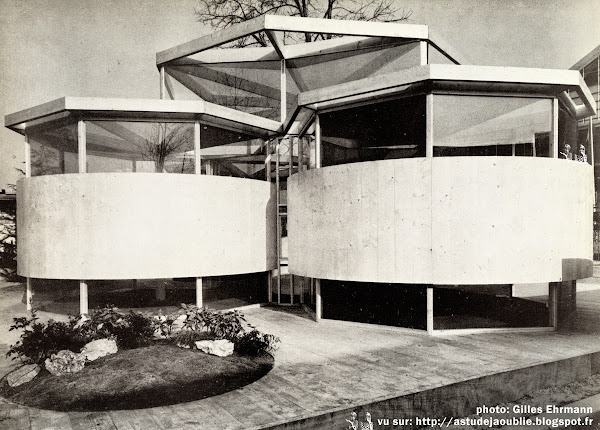 Paris - Pavillon du Ministère de la Construction - Salon des Arts Ménagers 62  Architecte: Ionel Schein  Construction: 1962 