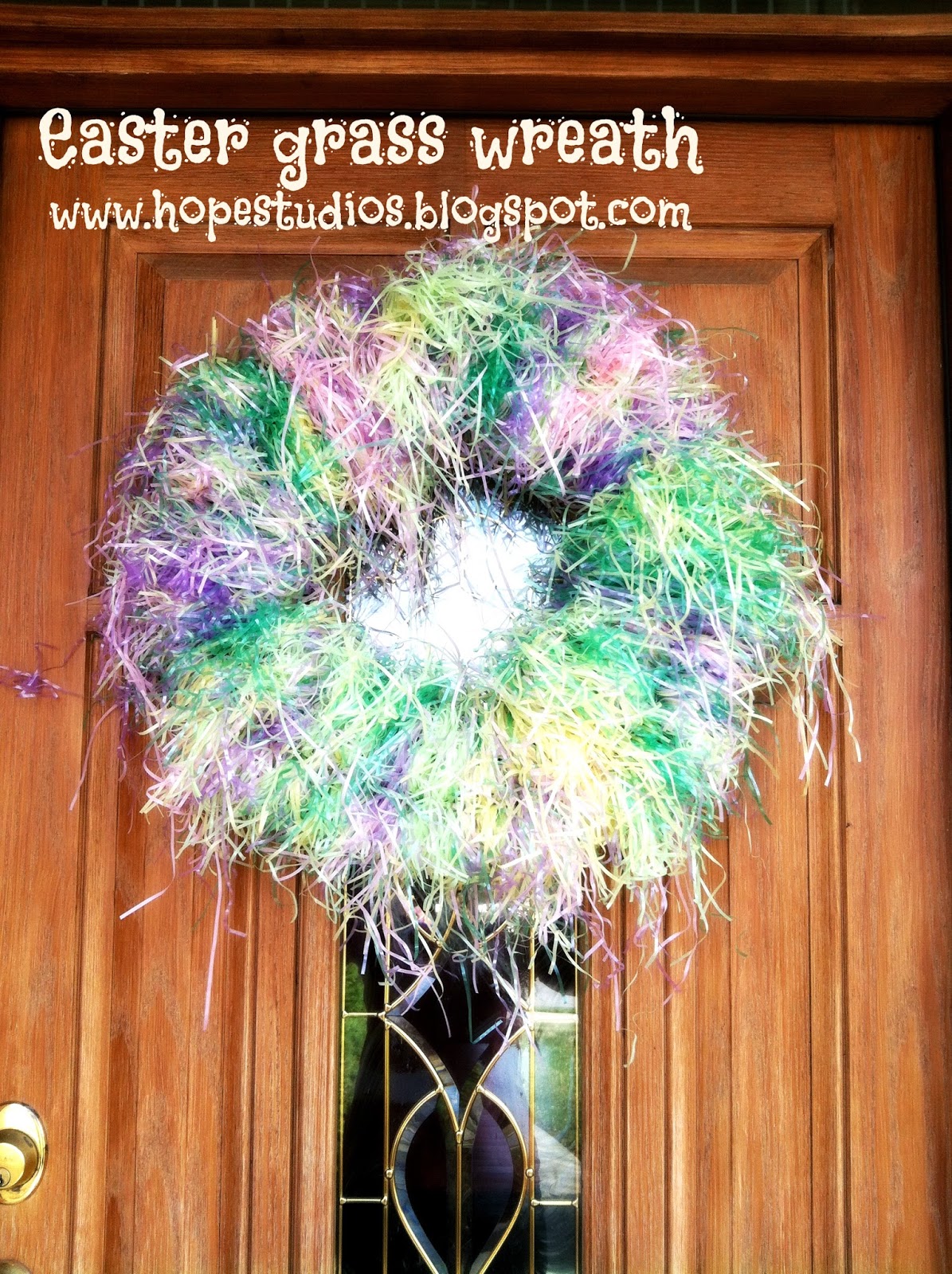 Hope Studios Easter Grass Wreath