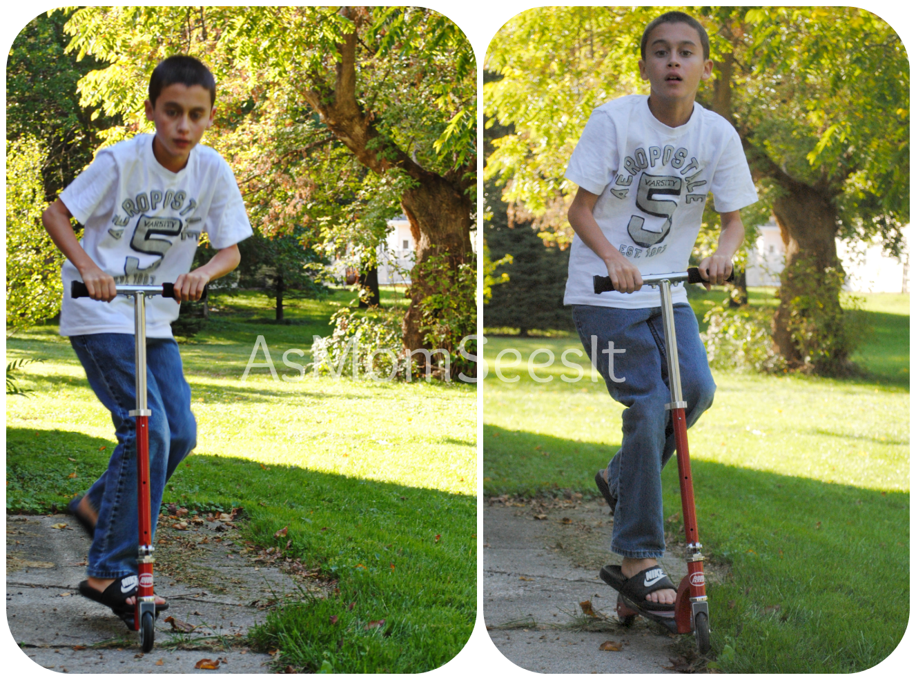 how do your roll with radio flyer giveaway as mom sees it shockwave scooter radio flyer