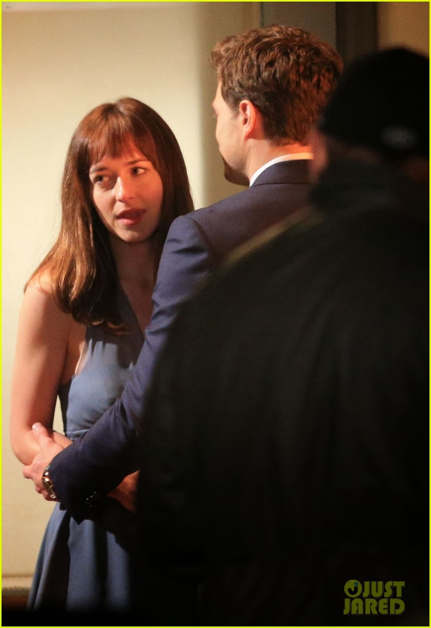 Celeb Diary Jamie Dornan Amp Dakota Johnson Filming One Of