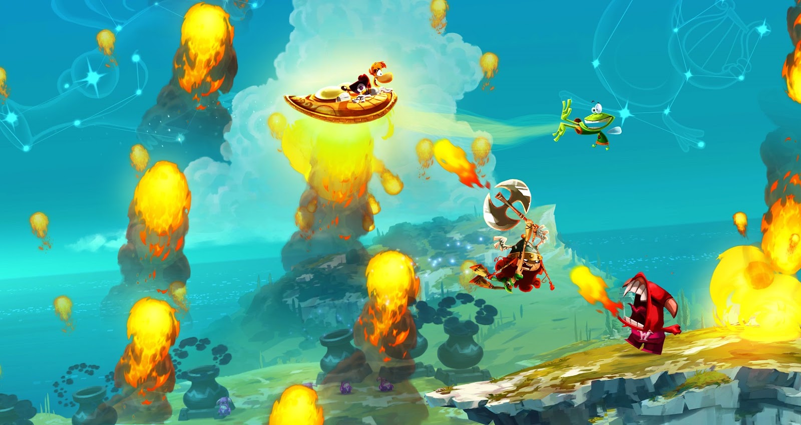 Rayman Legends - Gameplay #1 - High quality stream and download - Gamersyde