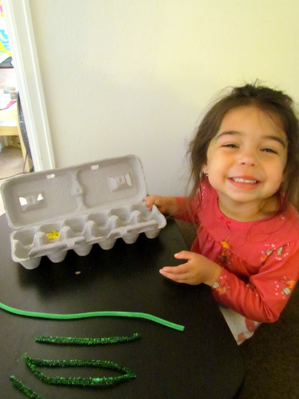 Little Chloe Cooks Pipe Cleaner & Beads Halloween Pumpkin