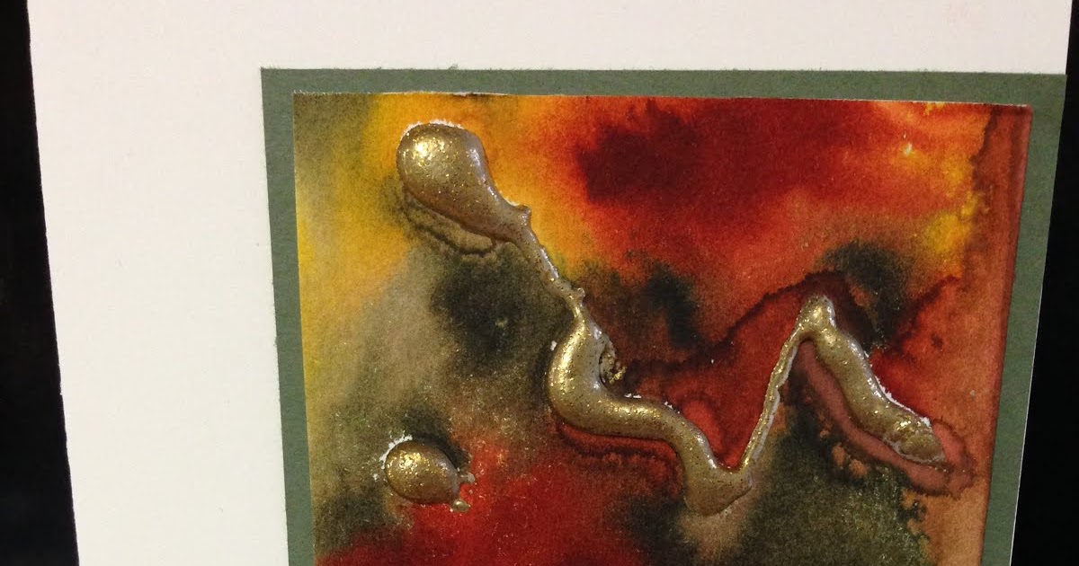 Terryfic Cards Hot Glue Embossing