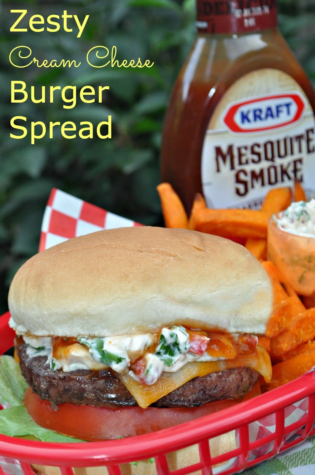 Classical Homemaking Zesty Cream Cheese Burger Spread {Trim Healthy
