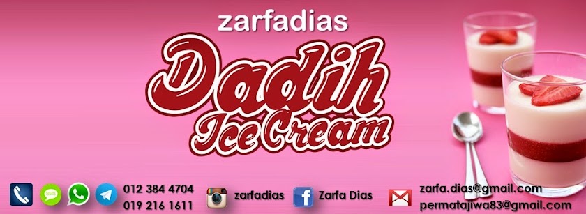 Zarfadias Dadih Ice-Cream