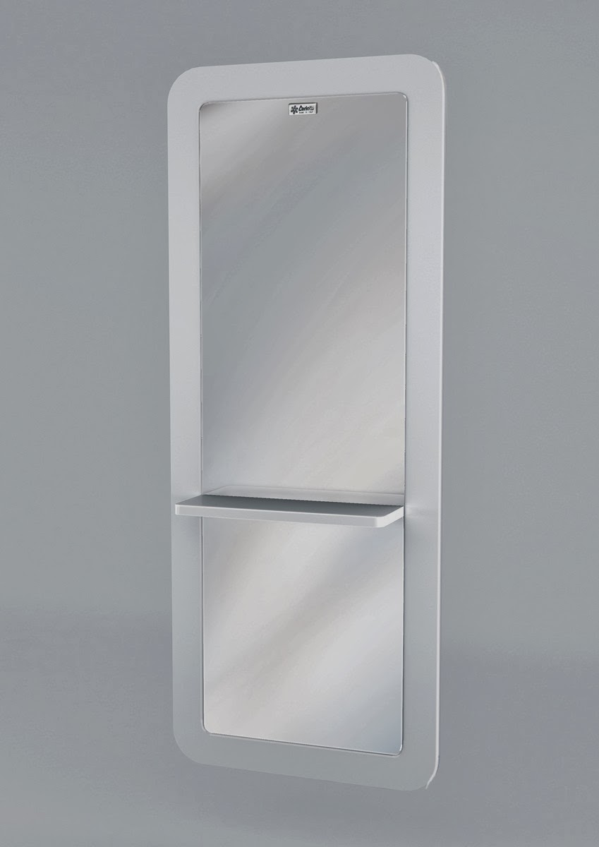 Attrezzature estetica: come arredare un salone per parrucchieri Porta phon da muro