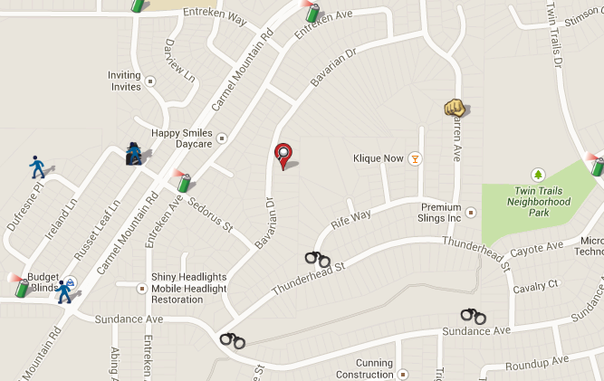 Famous Towns From Horror Movies Crime Maps Spotcrime