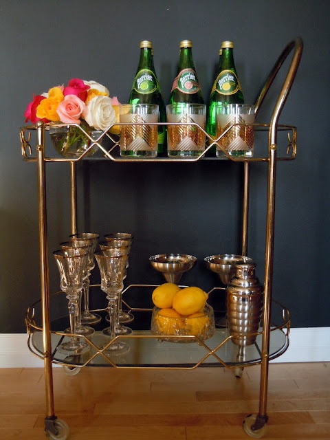 bar cart inspiration