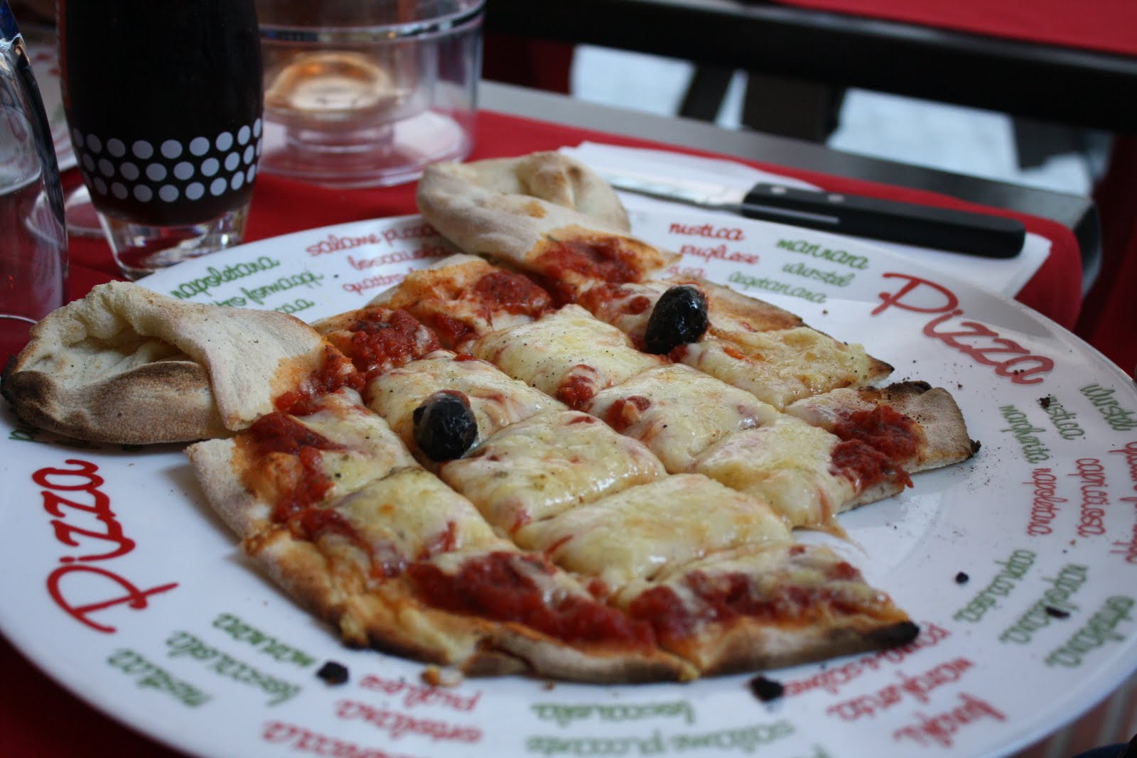 Delicious France Diner at le Pinocchio Pizzeria, Bandol