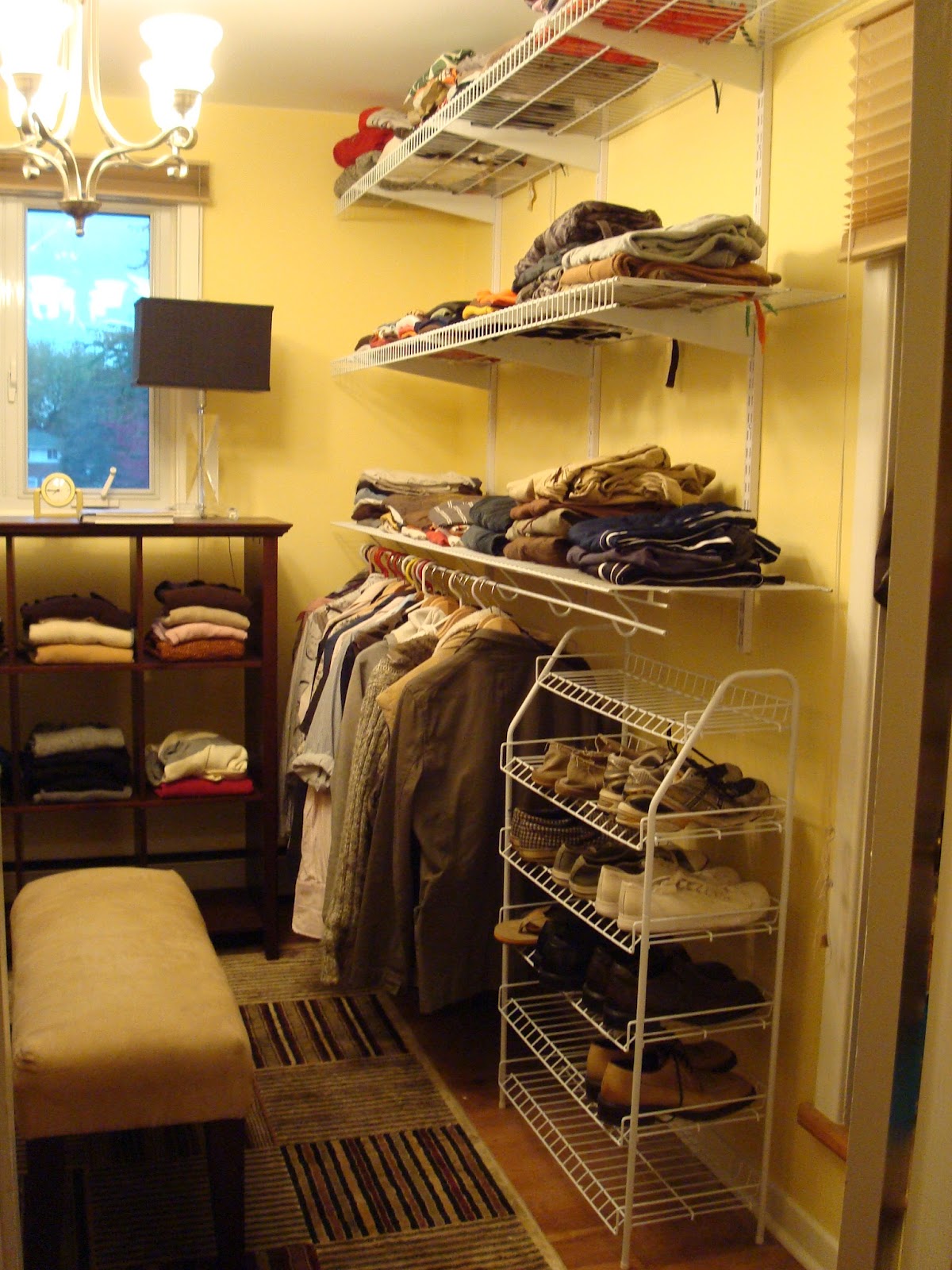 Inexpensive DIY Walkin Closet ZenShmen