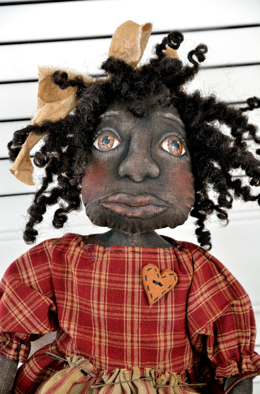 Sweet Bear Creek Whims Happenings... Tutorial How To Paint A Black Doll