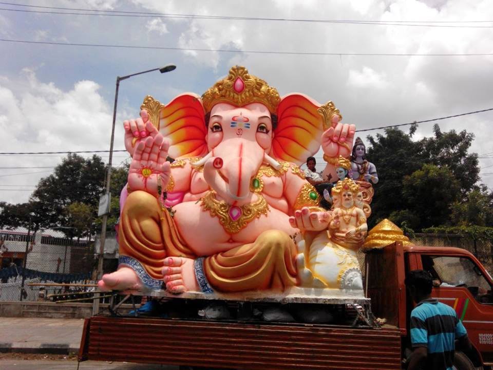 Ganesh Idols in Dhoolpet hyderabad
