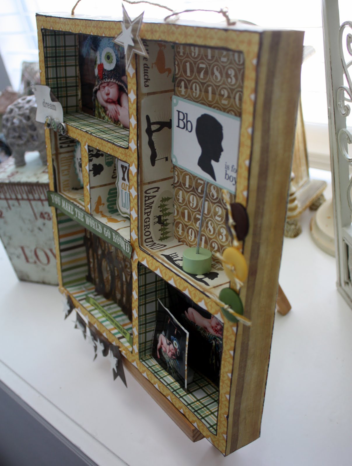 THESE BOOTS WERE MADE FOR BLOGGING Lori Whitlock Shadow Box