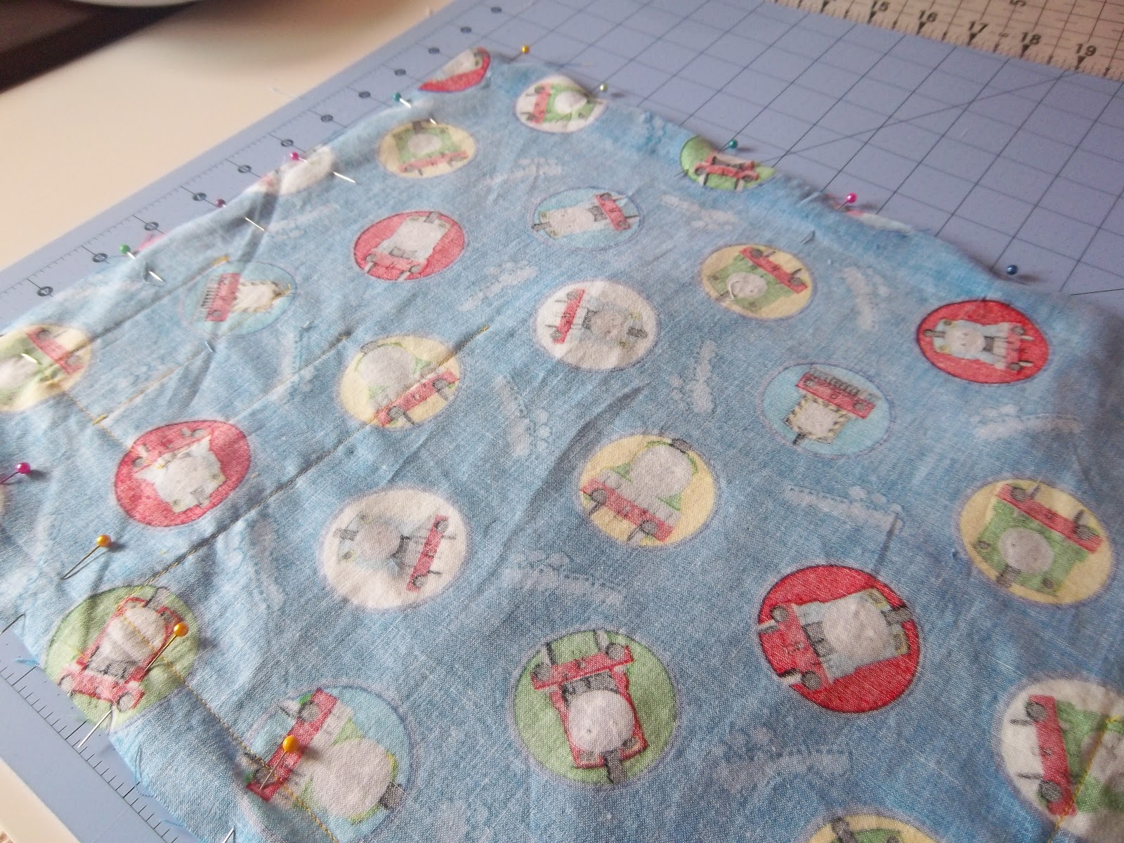 Sewing or Something Toddler ToGo Placemat Tutorial
