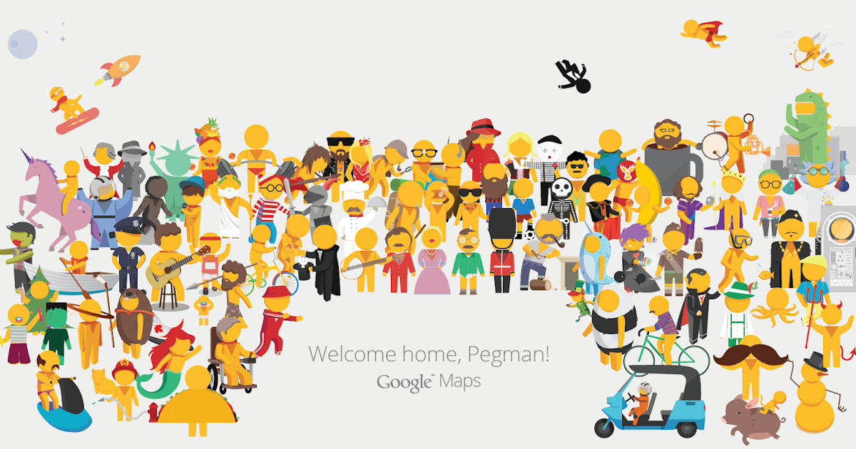 Conheça o Pegman / Depois que crescemos