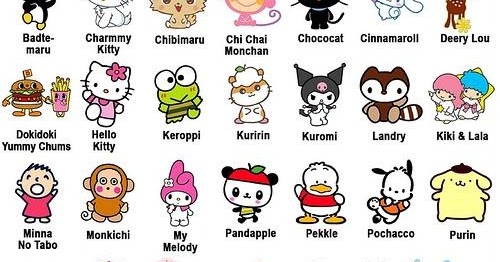 Hello Kitty Hello Kitty Characters