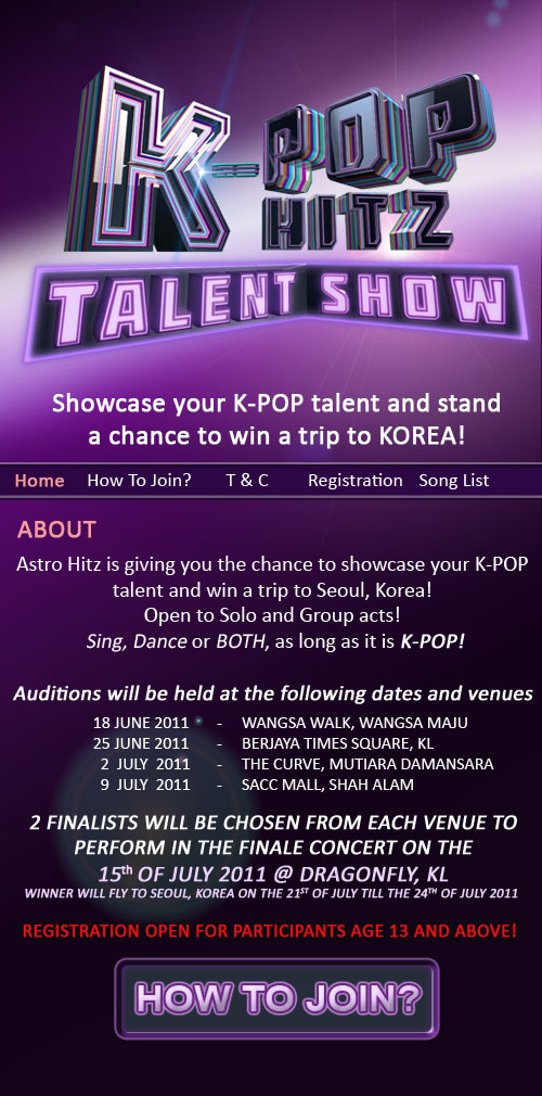 K-Pop Hitz Talent Show